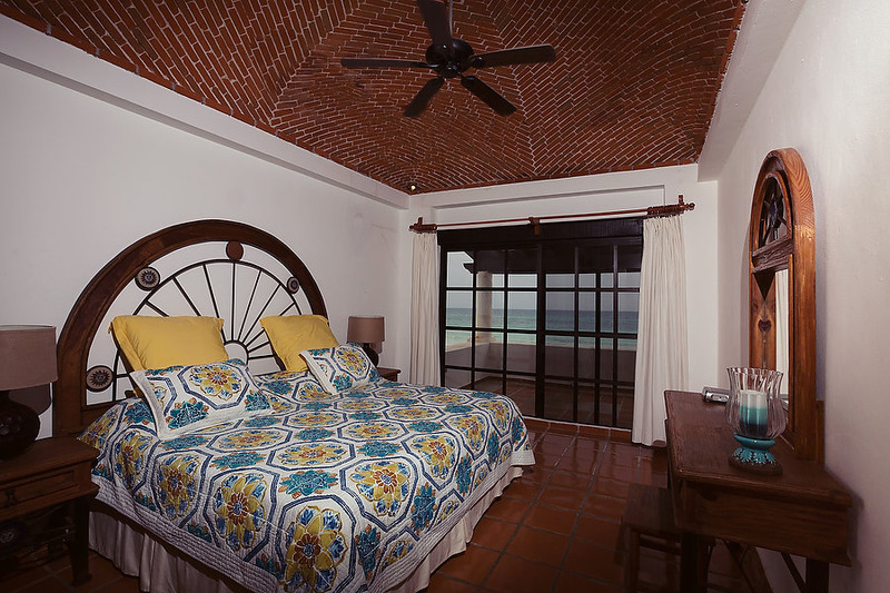 Puerto Morelos |Secret Beach Villas | Boat Villa |  Bedroom #2 Ocean View