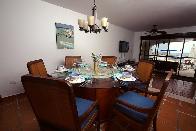 Puerto Morelos |Secret Beach Villas | Boat Villa |even Kitchen has a view