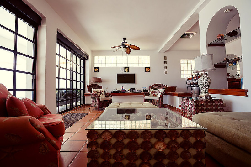 Puerto Morelos |Secret Beach Villas | Shell Villa | Great Room with a view