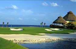 El Camaleon Golf Course at Mayakoba is host to Mexico's Only PGA TOUR Event