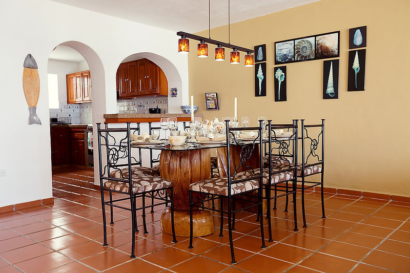 Puerto Morelos |Secret Beach Villas | Shell Villa |The Dining Room